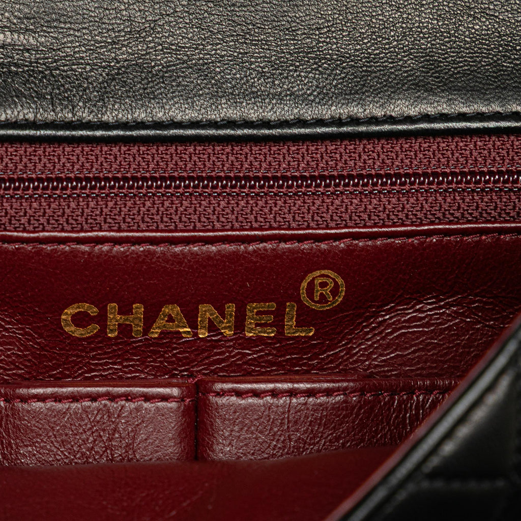 Chanel Square Quilted Lambskin Single Flap