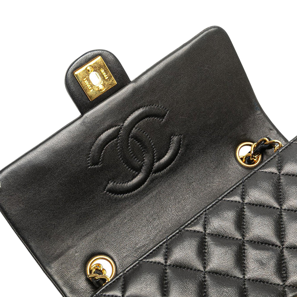 Chanel Square Quilted Lambskin Single Flap