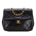 Chanel Square Quilted Lambskin Single Flap