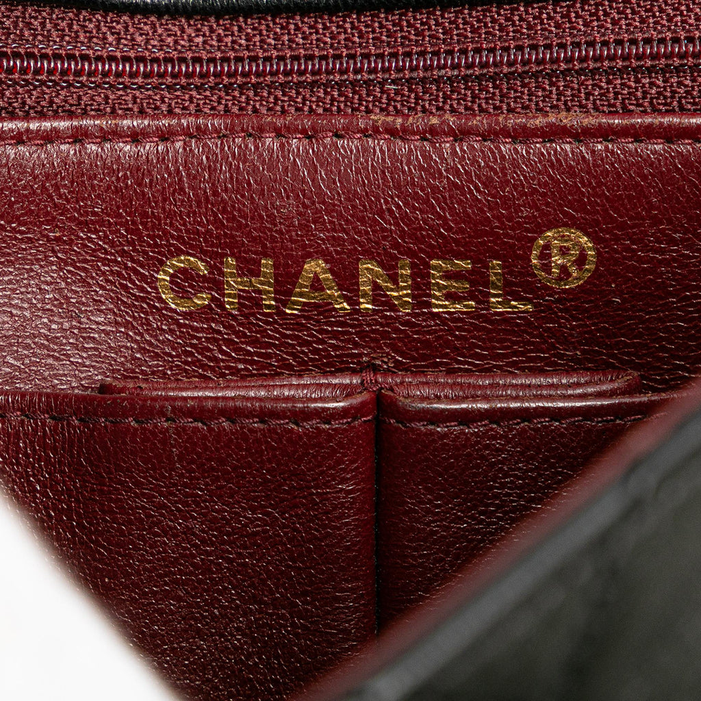 Chanel Square Quilted Lambskin Single Flap