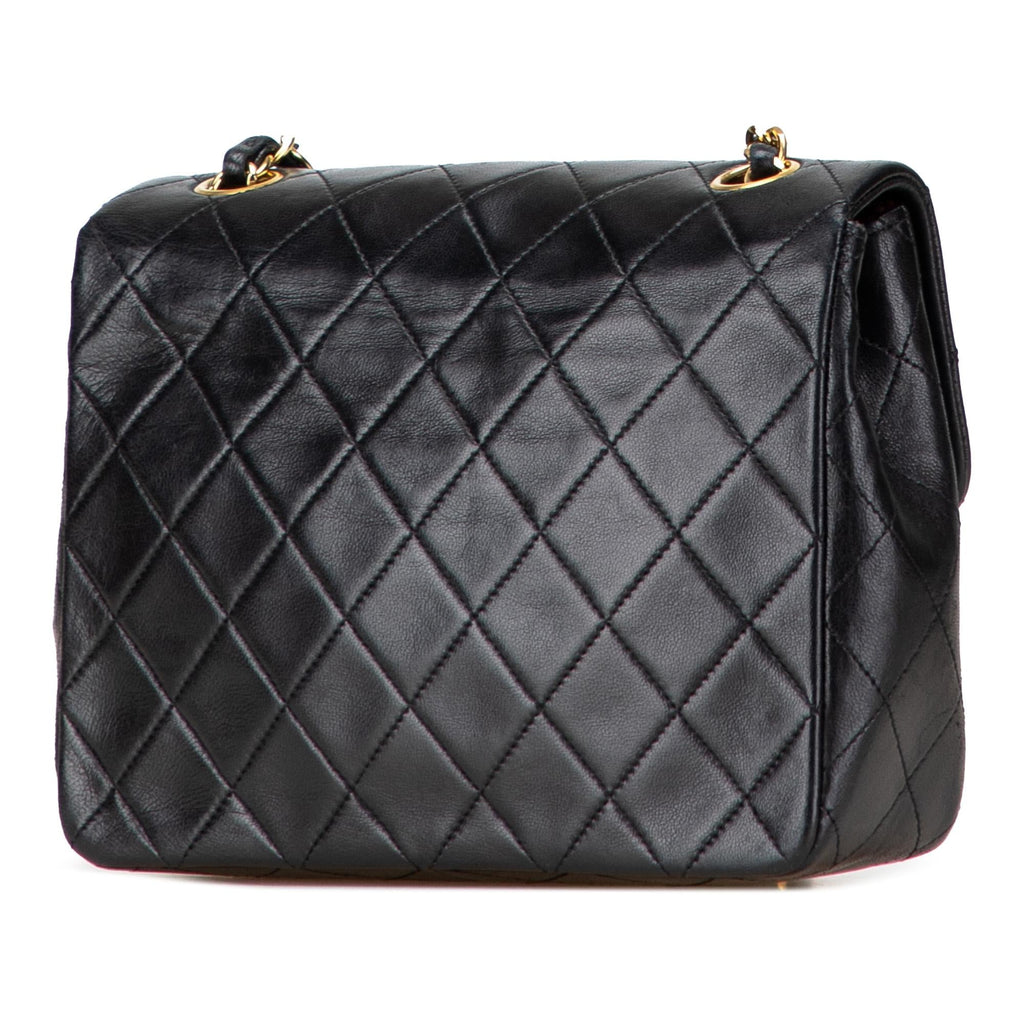 Chanel Square Quilted Lambskin Single Flap