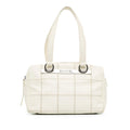 Chanel Square Stitch LAX Bowler Bag (SHG-MakcWZ)
