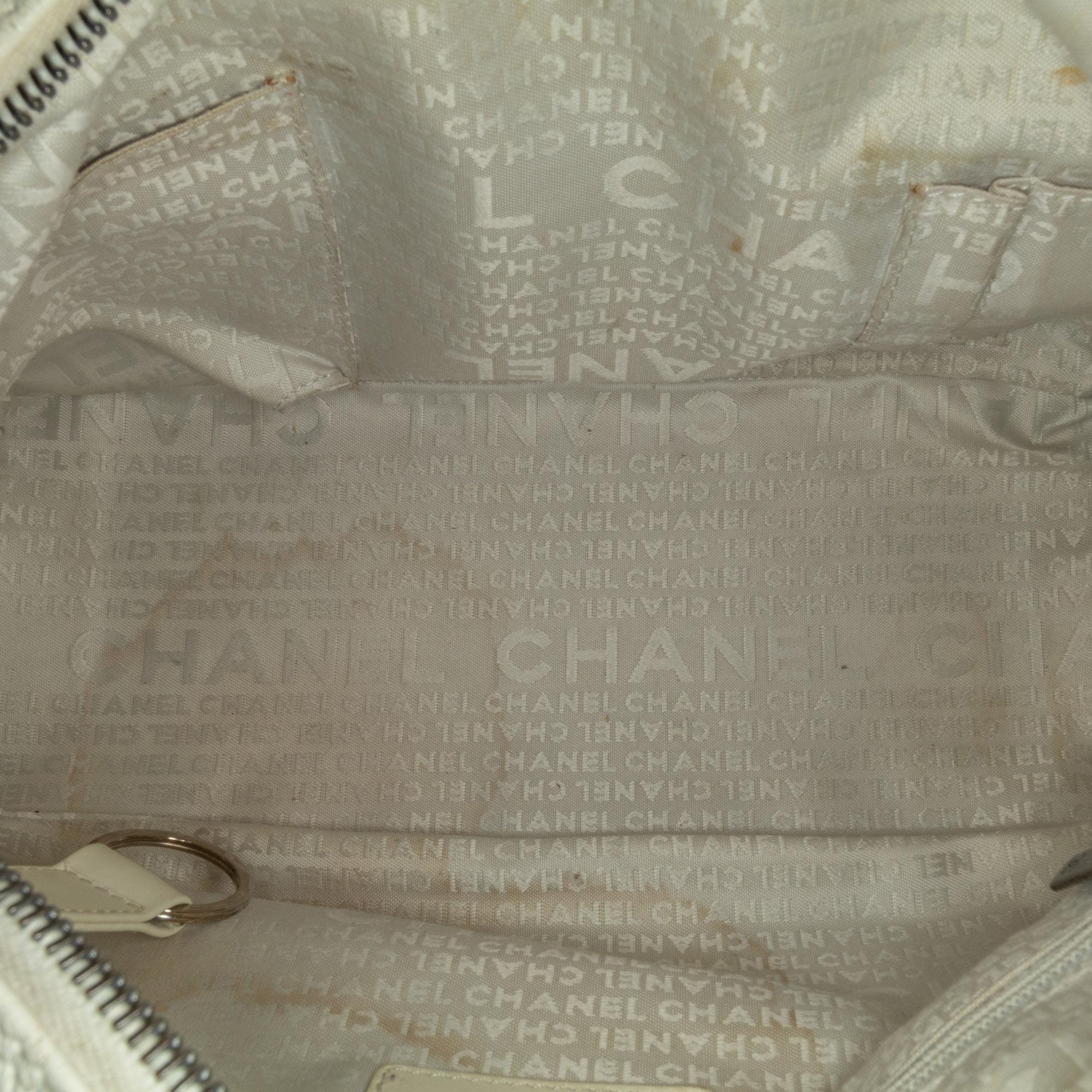 Chanel Square Stitch LAX Bowler Bag