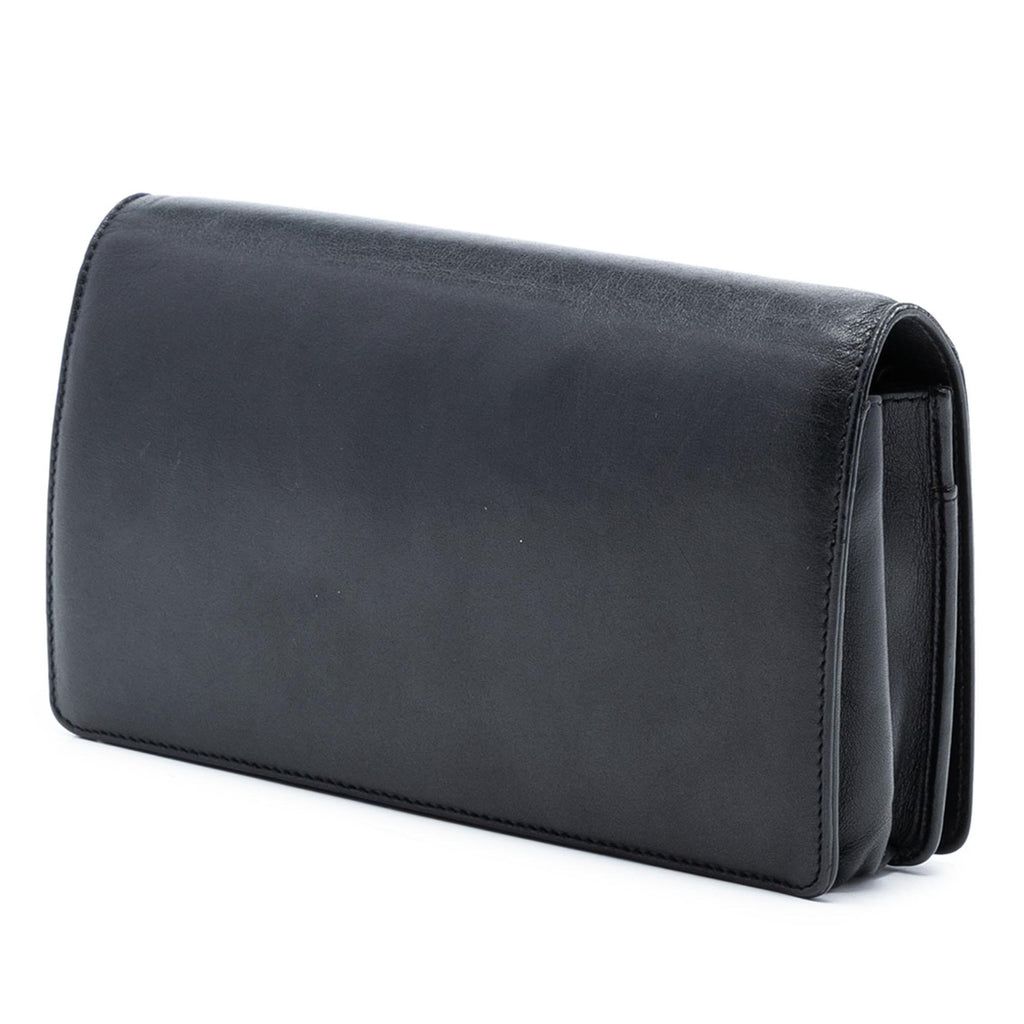 Chanel Studded Lambskin CC Wallet on Chain