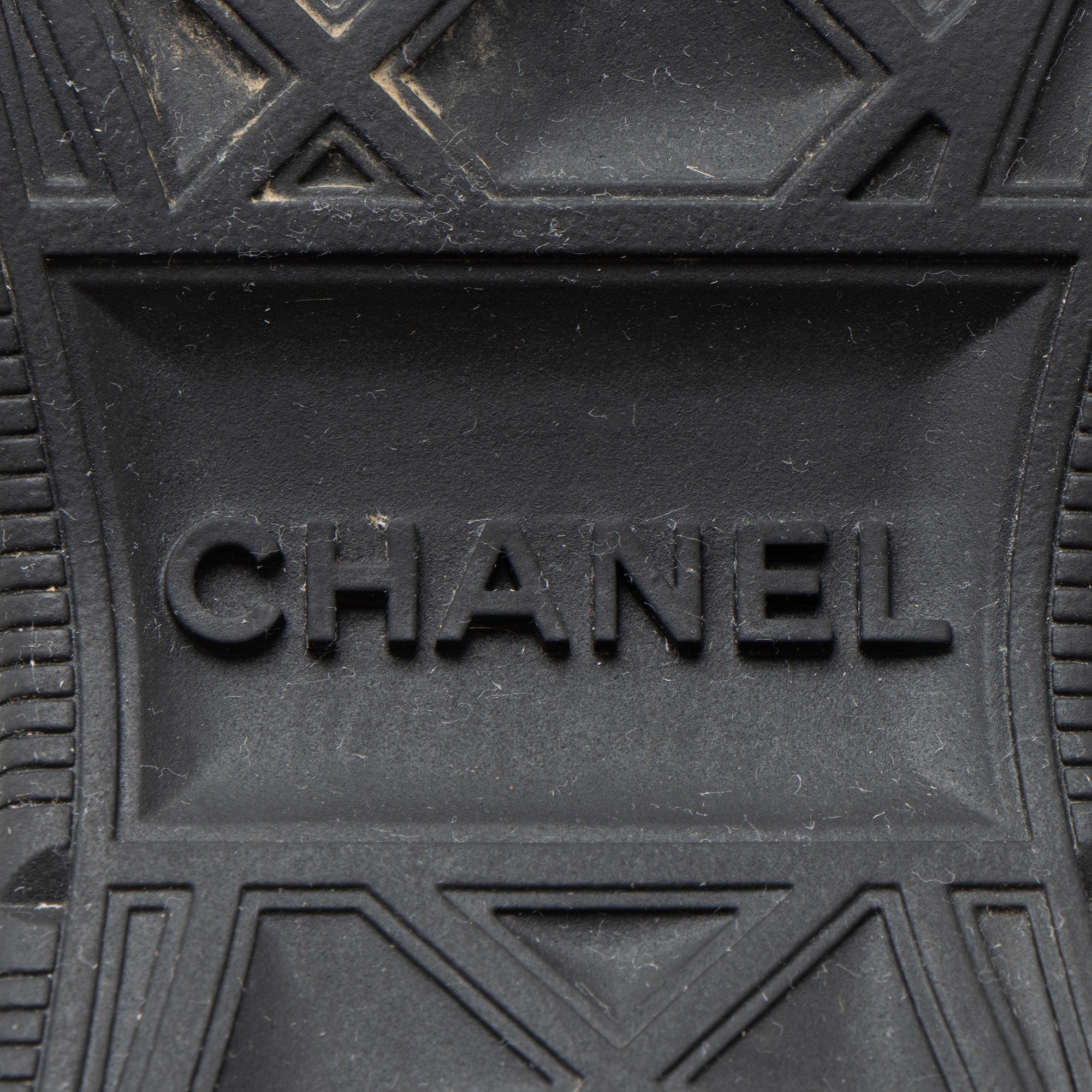 Chanel Suede Mesh CC Cap Toe Sneakers - Size 7.5 / 37.5