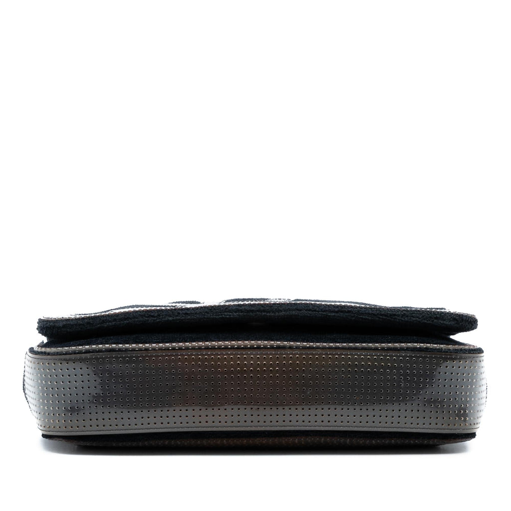 Chanel Terry Cloth CC Sport Line Shoulder Bag
