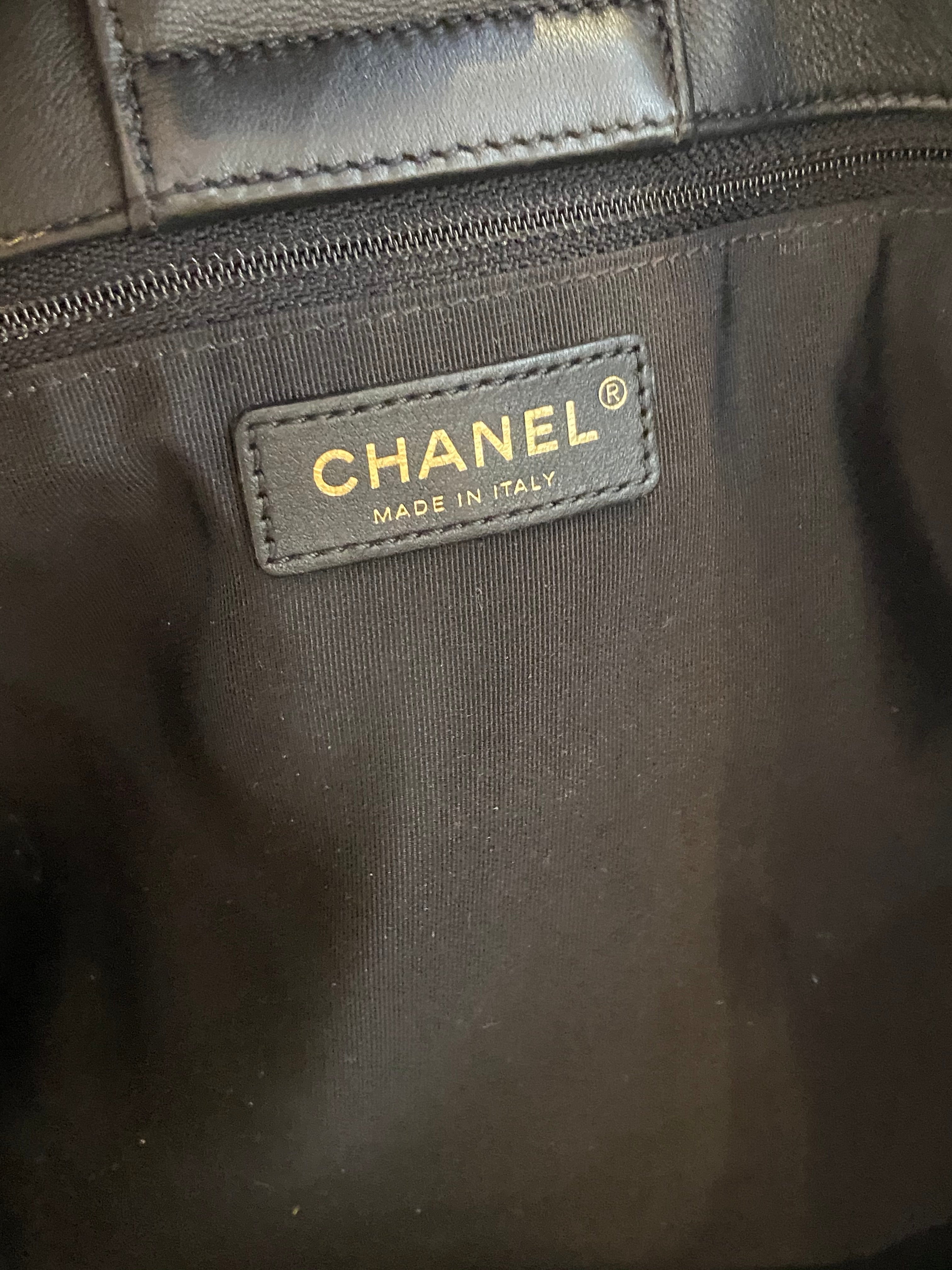 CHANEL QUILTED CALFSKIN TIMELESS TOTE BAG