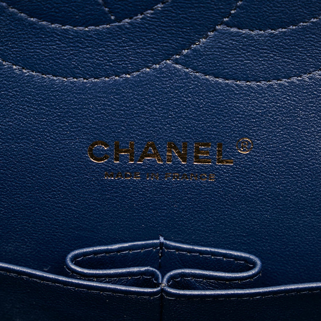Chanel Tricolor Medium Classic Double Flap bag (SHG-B078YB)