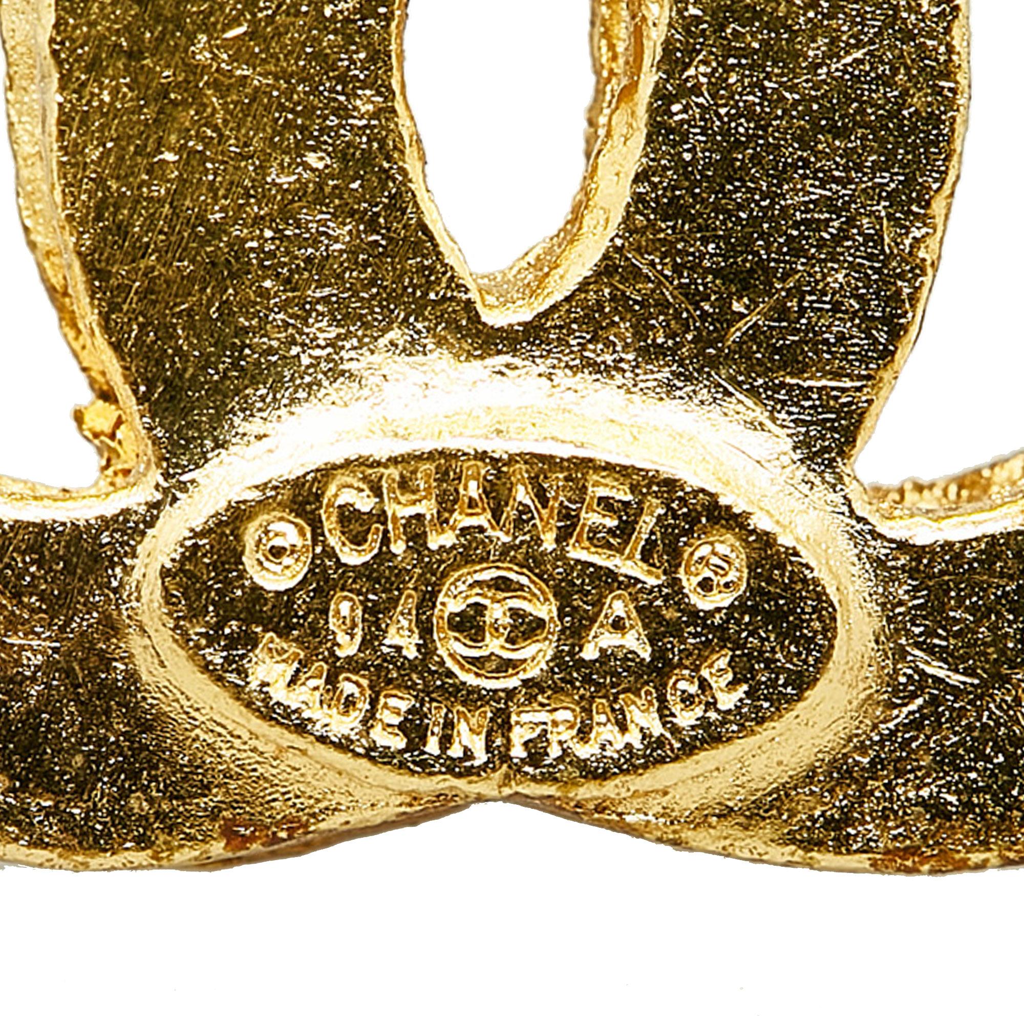 Chanel Triple CC Brooch (SHG-EvYBHU)