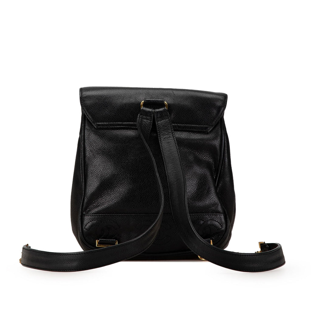 Chanel Triple CC Caviar Backpack (SHG-tGYTGh)
