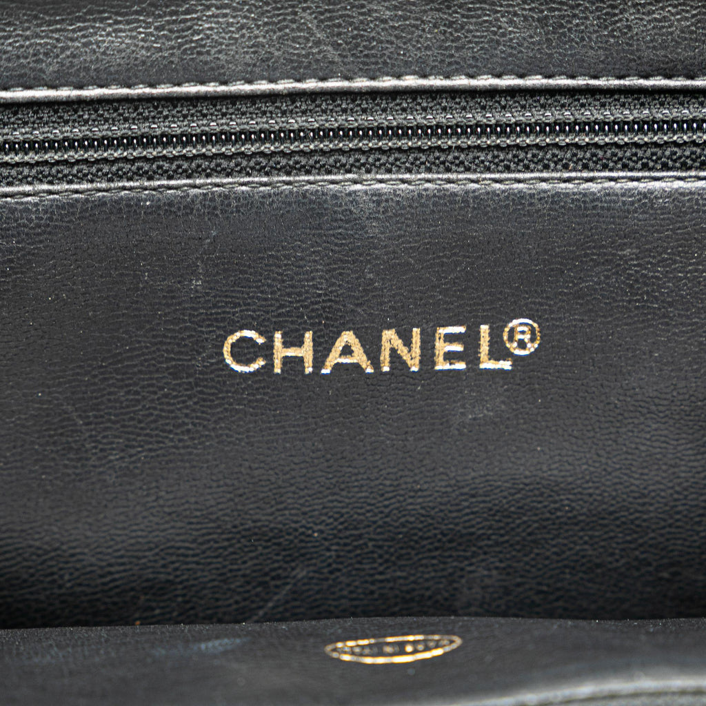 Chanel Triple CC Caviar Bucket