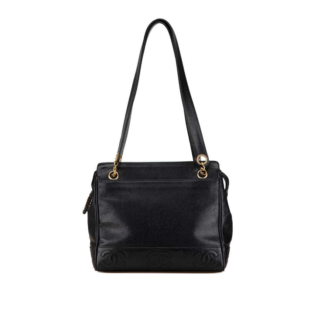 Chanel Triple CC Caviar Shoulder Bag