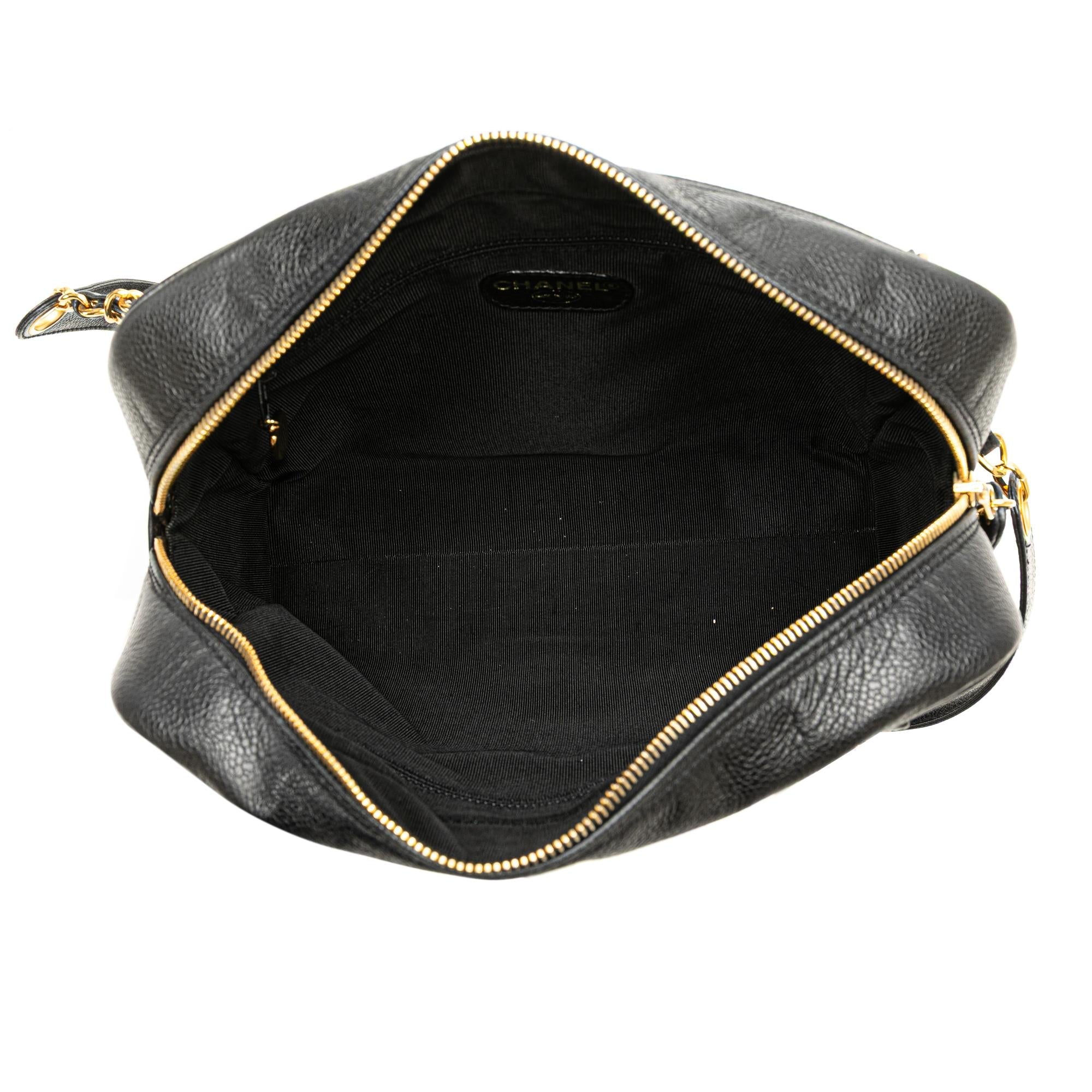 Chanel Triple CC Caviar Shoulder Bag