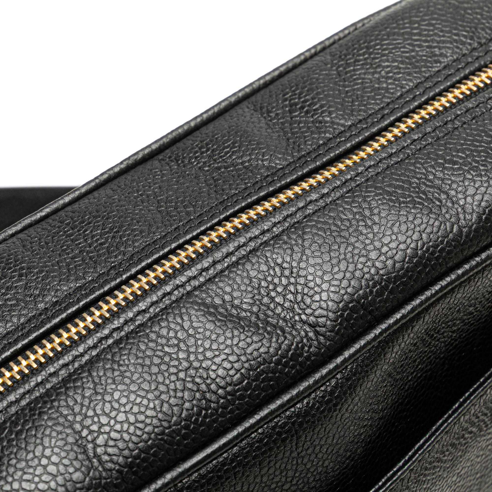 Chanel Triple CC Caviar Shoulder Bag