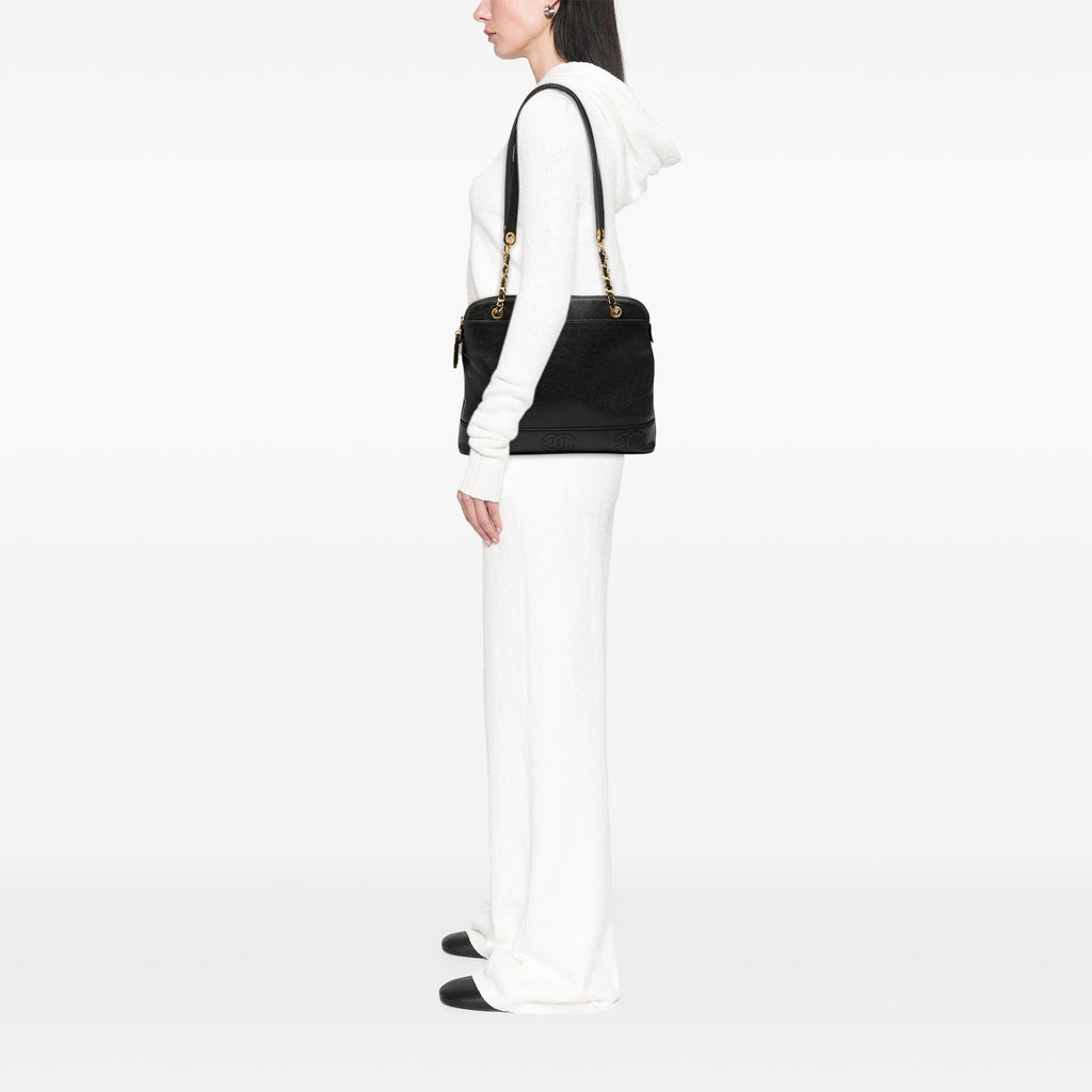 Chanel Triple CC Caviar Shoulder Bag