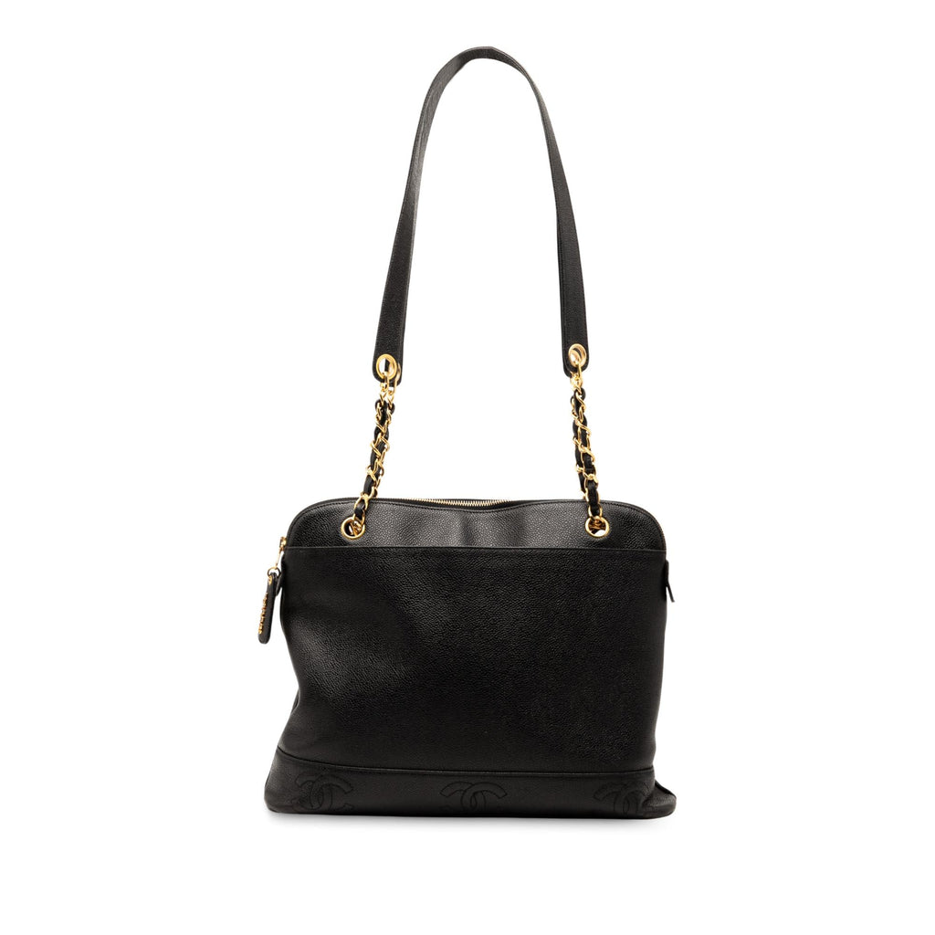 Chanel Triple CC Caviar Shoulder Bag