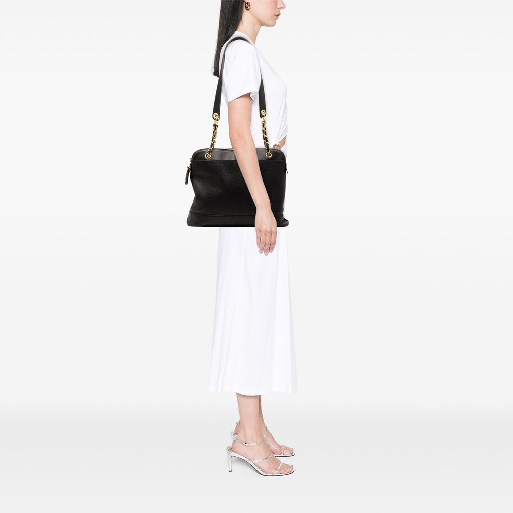 Chanel Triple CC Caviar Shoulder Bag