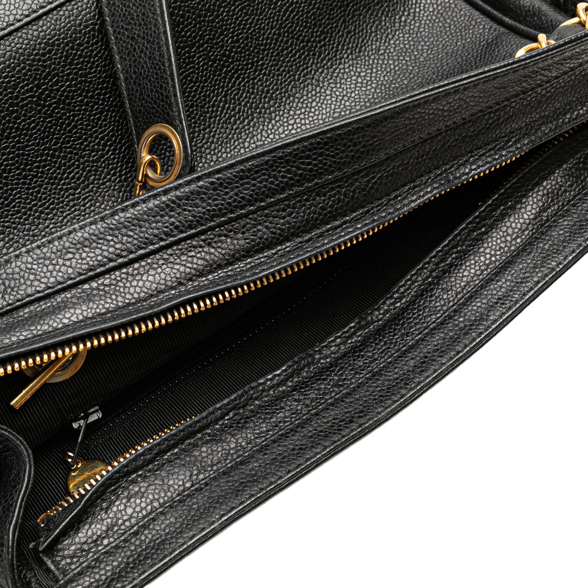 Chanel Triple CC Caviar Shoulder Bag