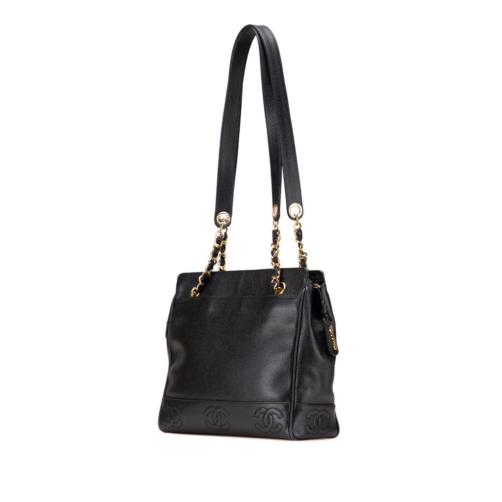 Chanel Triple CC Caviar Shoulder Bag