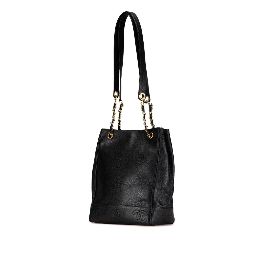 Chanel Triple CC Caviar Tote