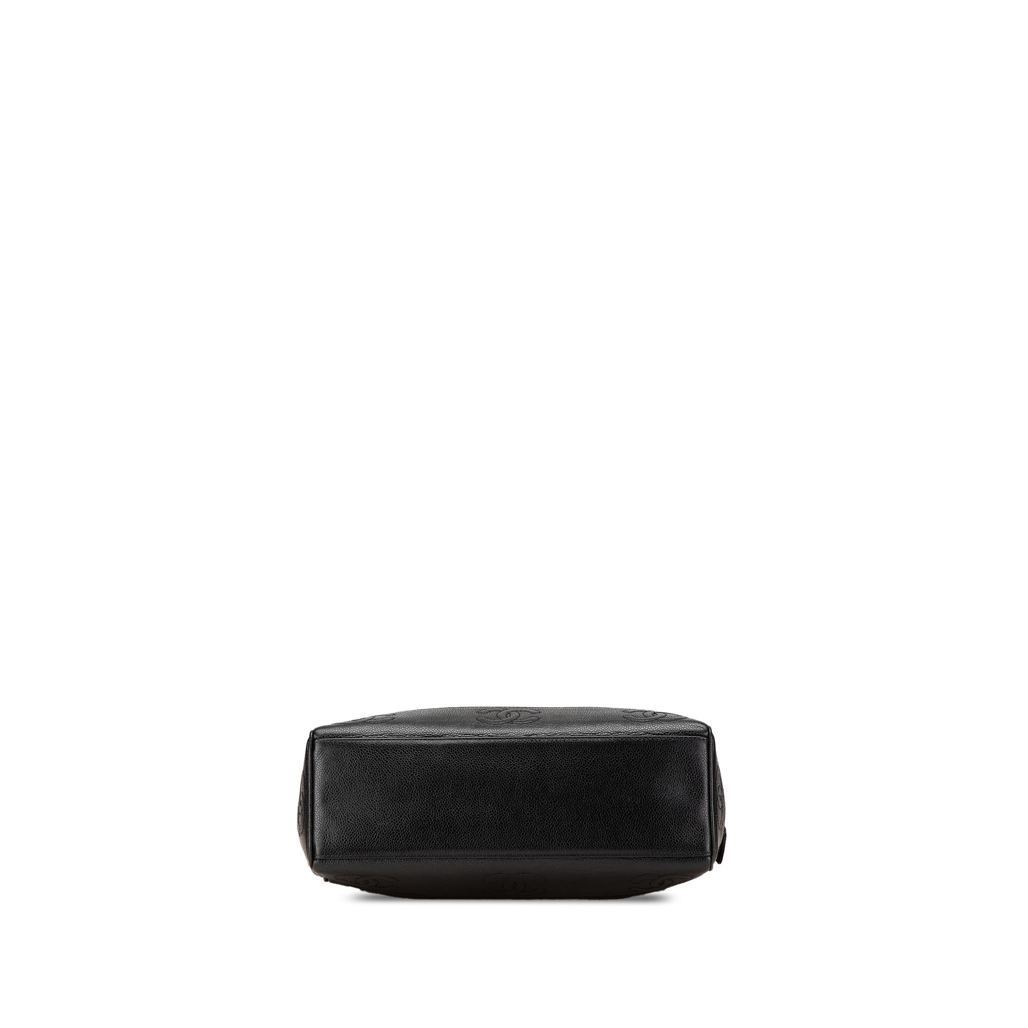 Chanel Triple CC Caviar Tote