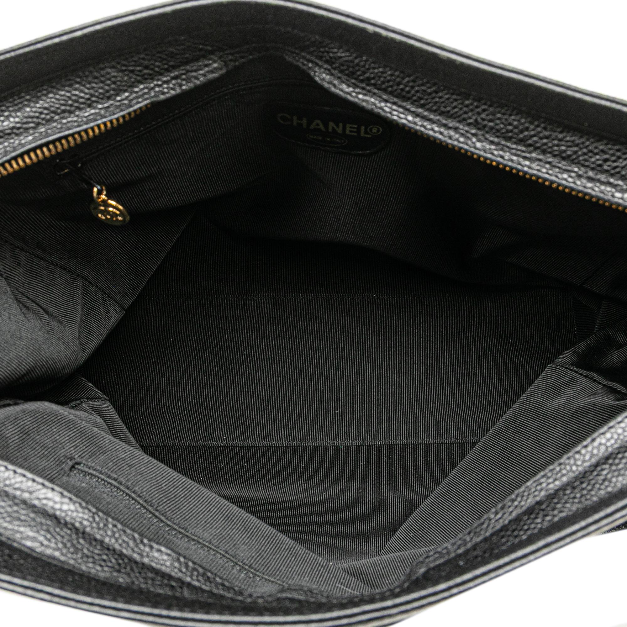 Chanel Triple CC Caviar Tote