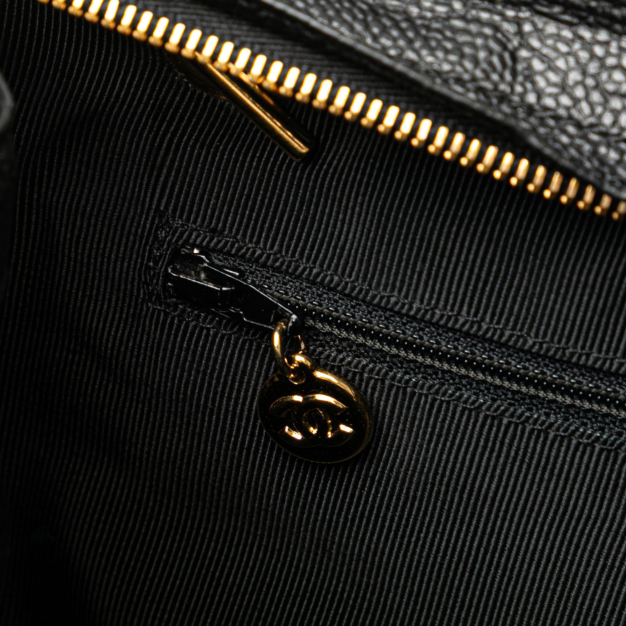 Chanel Triple CC Caviar Tote