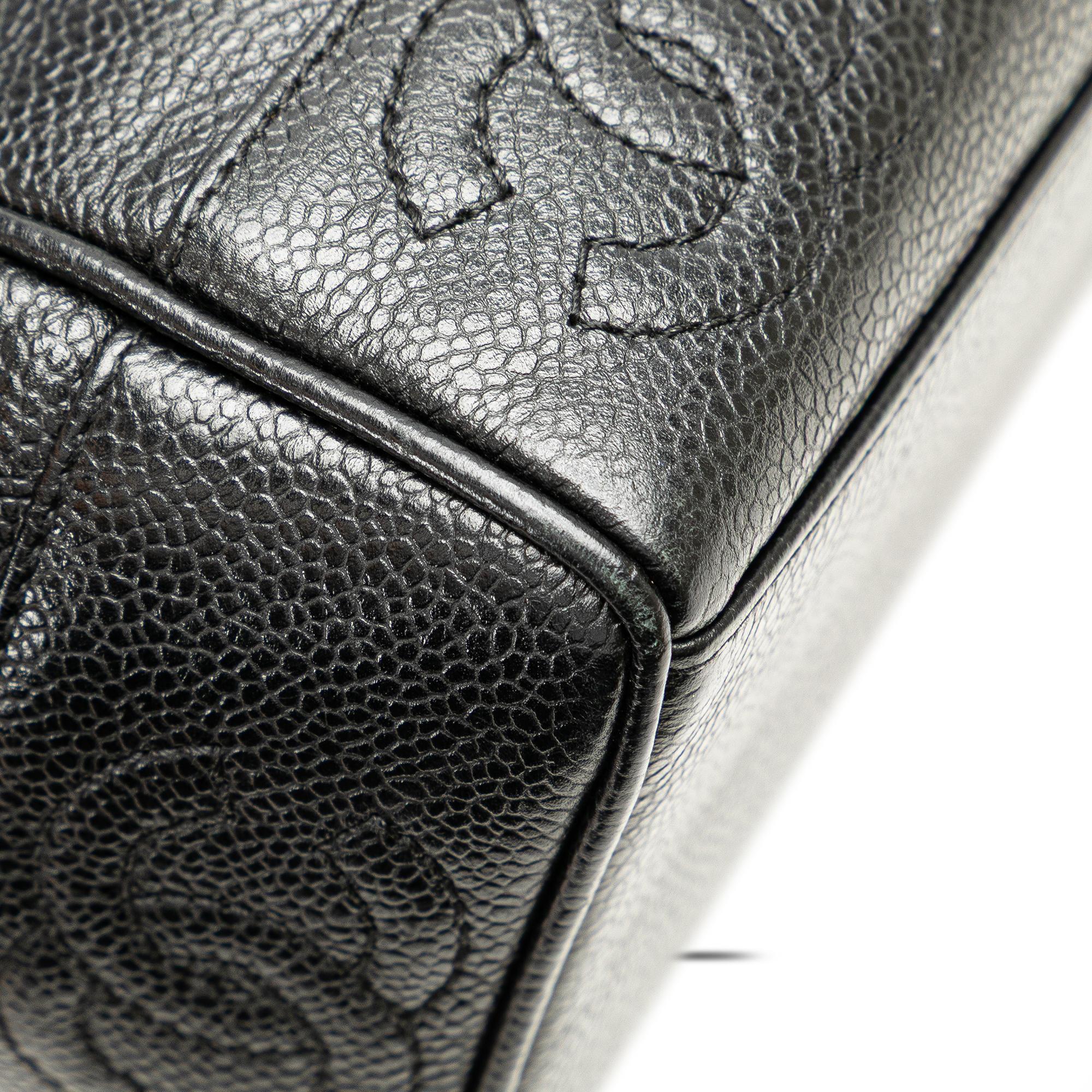 Chanel Triple CC Caviar Tote