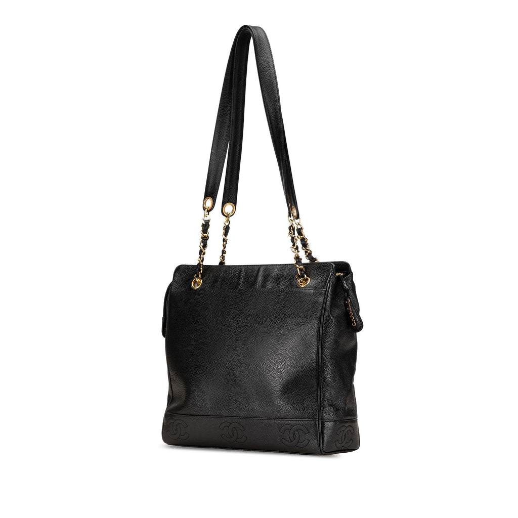 Chanel Triple CC Caviar Tote