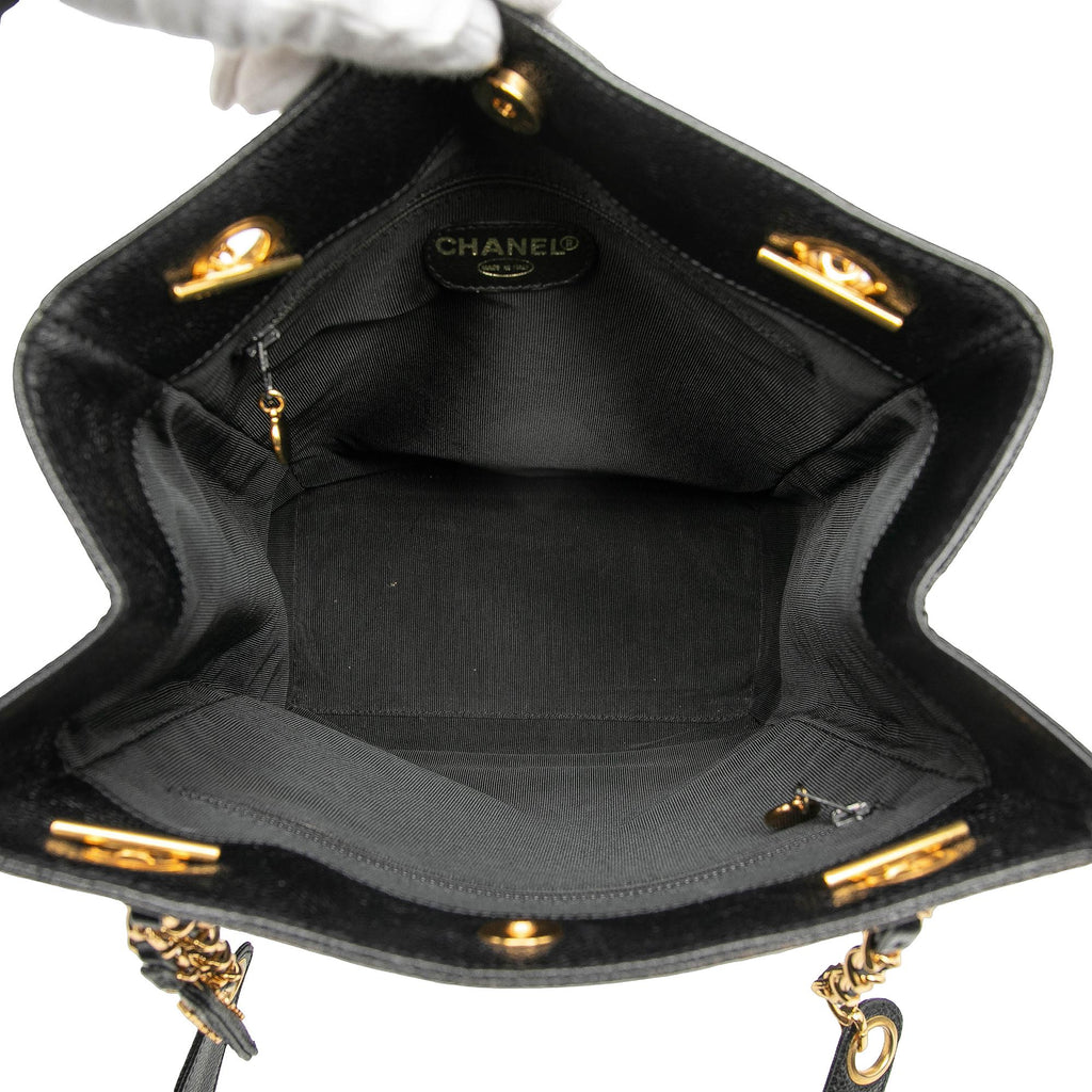 Chanel Triple CC Caviar Tote