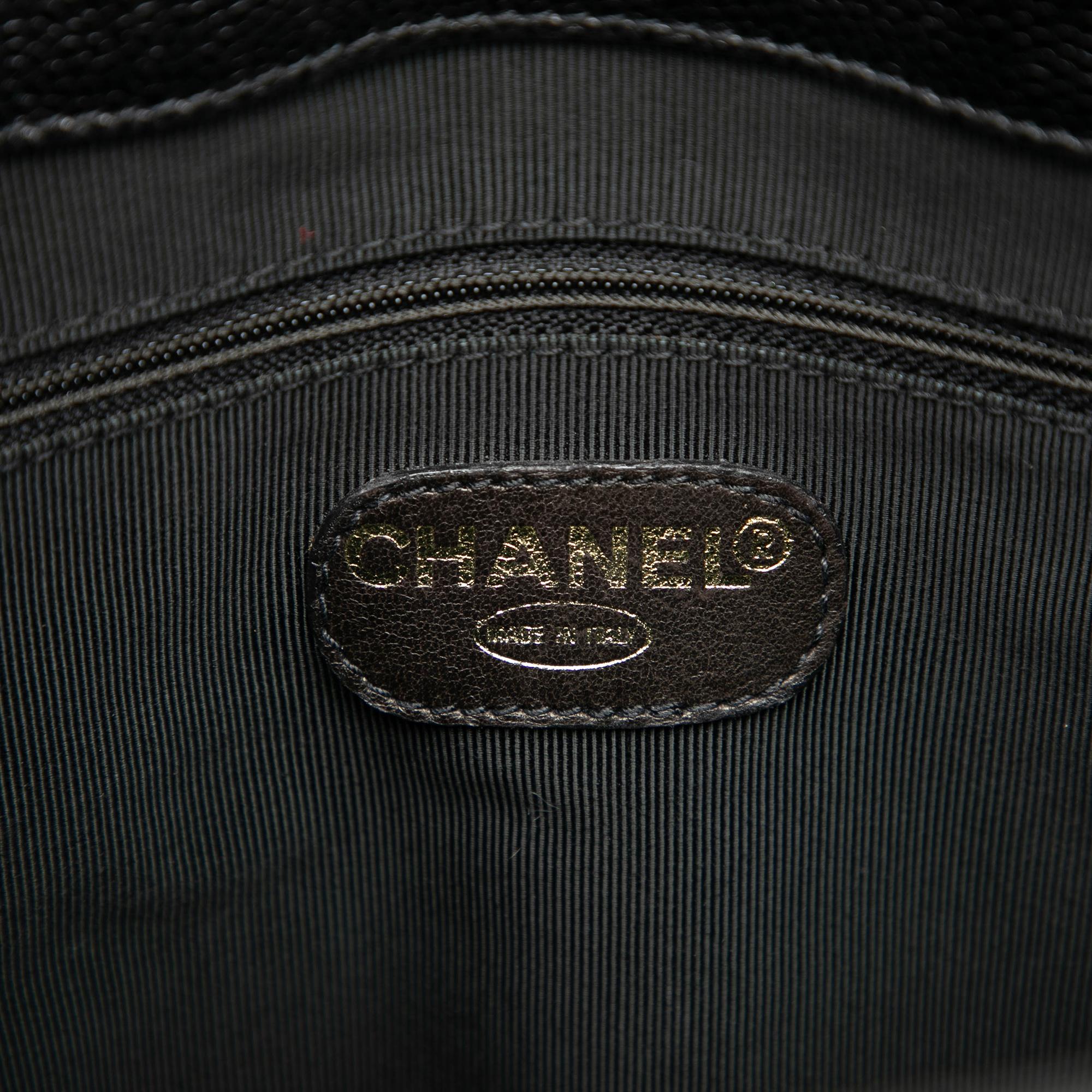 Chanel Triple CC Caviar Tote