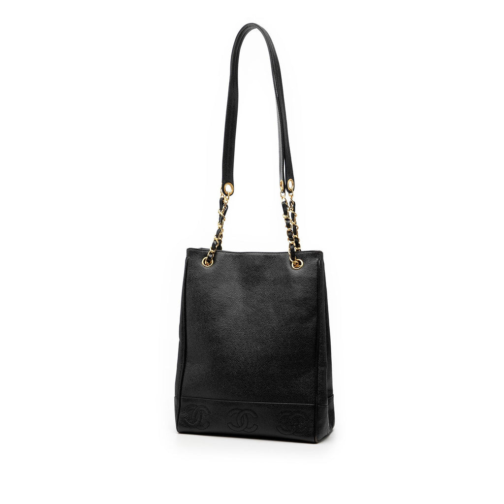 Chanel Triple CC Caviar Tote