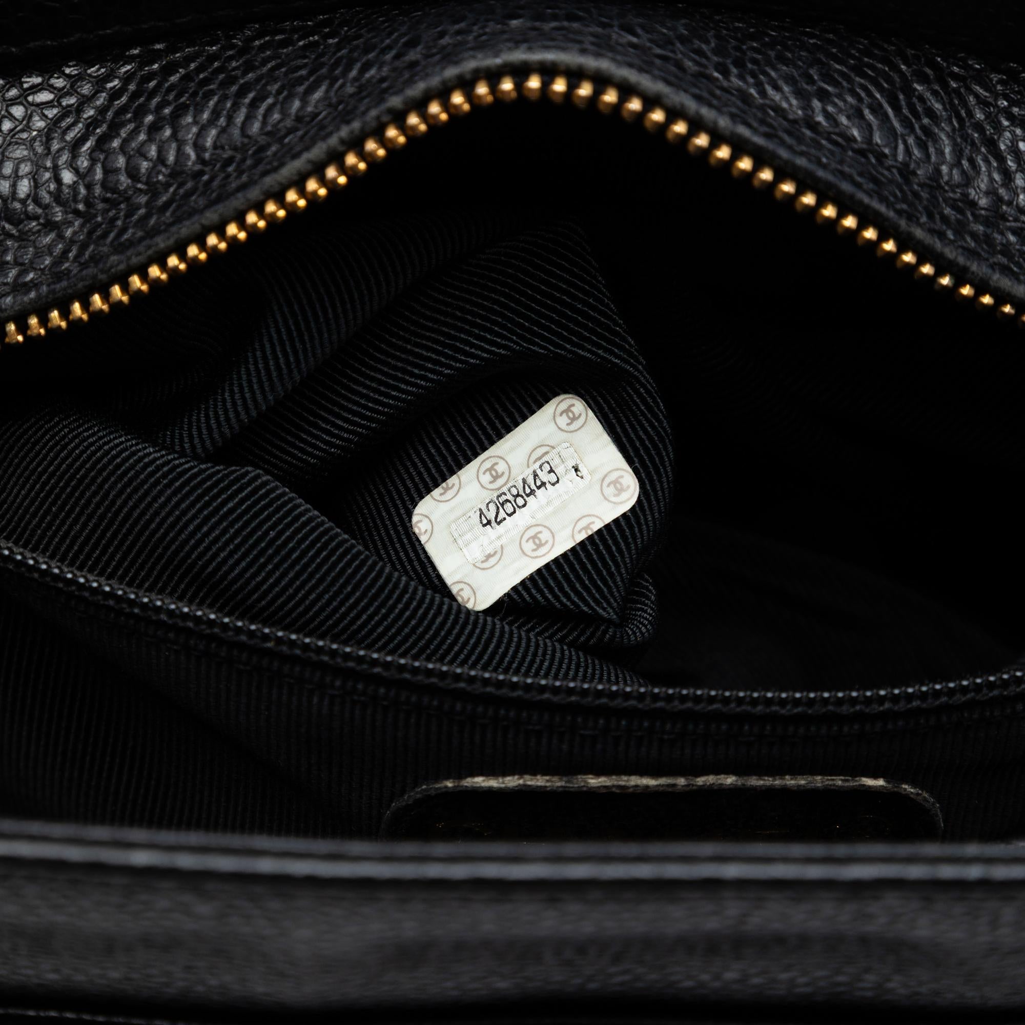 Chanel Triple CC Caviar Tote