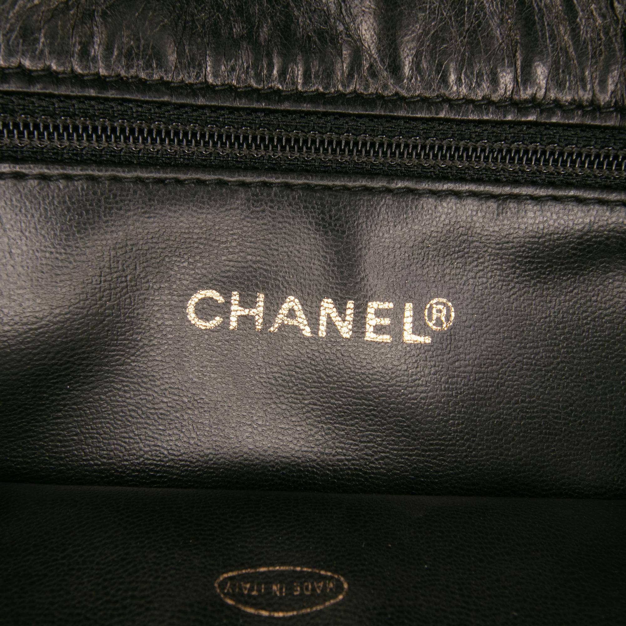 Chanel Triple CC Lambskin Tote