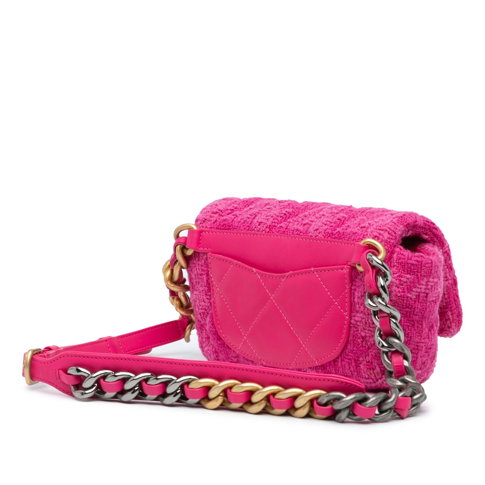 Chanel Tweed 19 Belt Bag