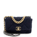 Chanel Tweed 19 Medium Flap Bag