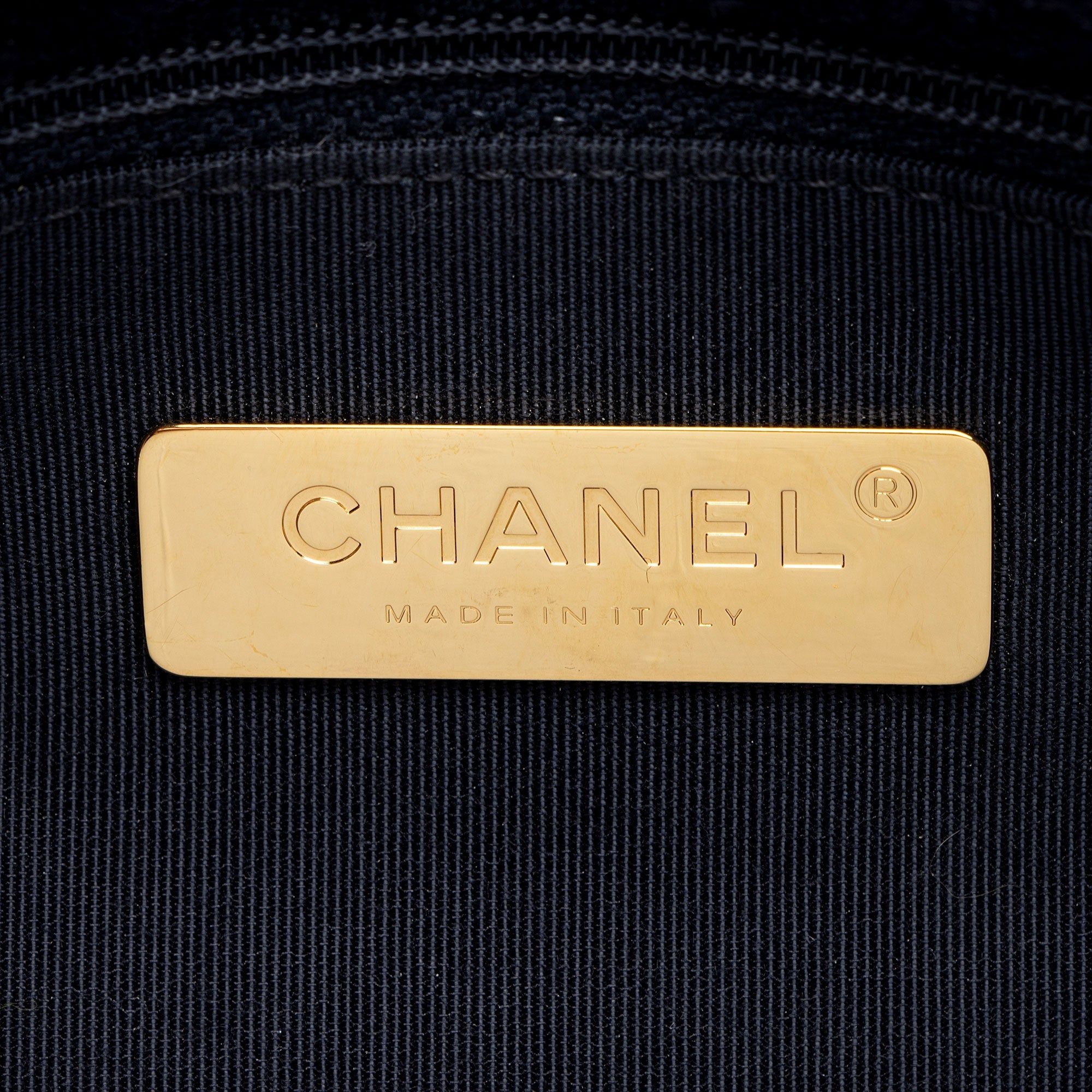 Chanel Tweed 19 Medium Flap Bag