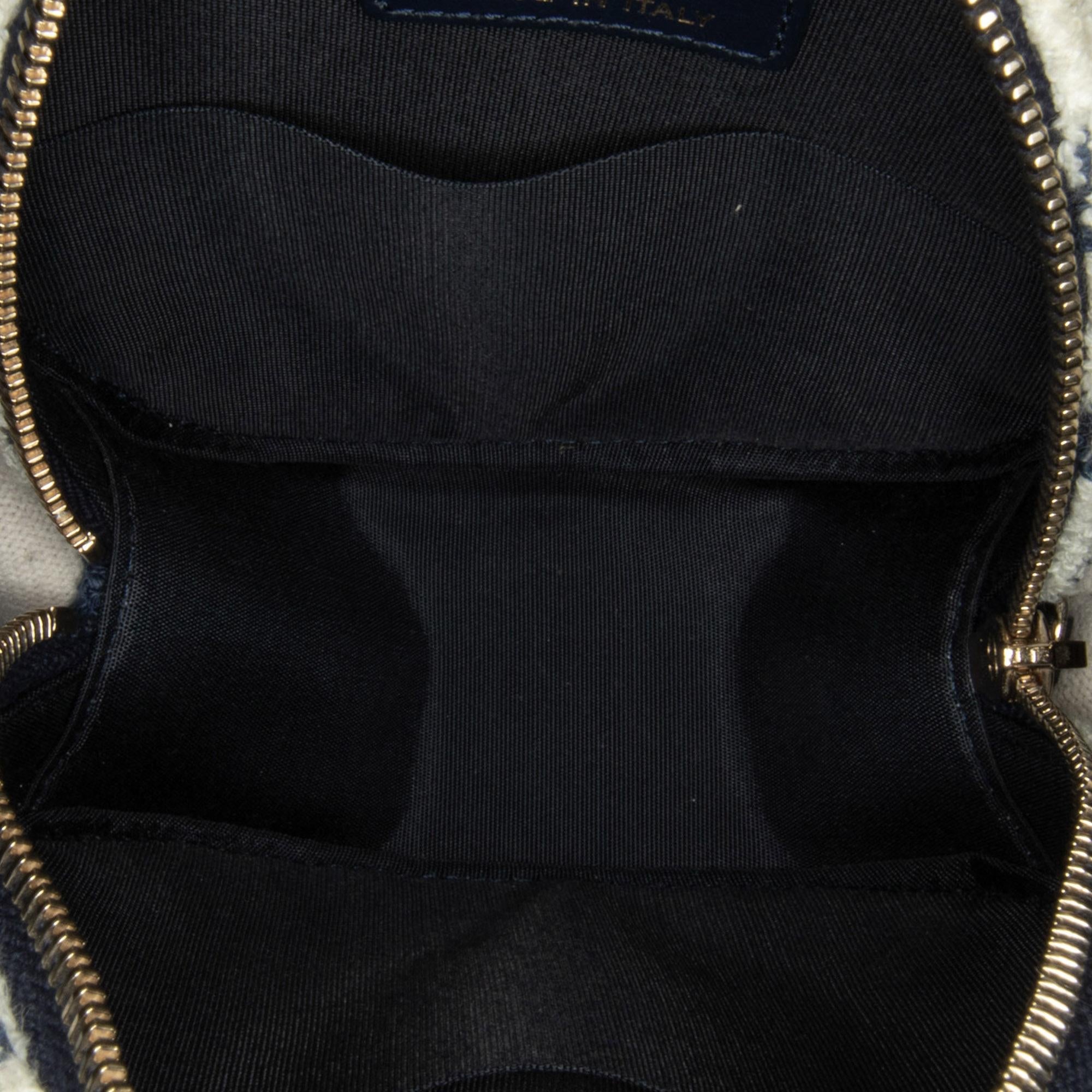 Chanel Tweed 19 Round Clutch with Chain