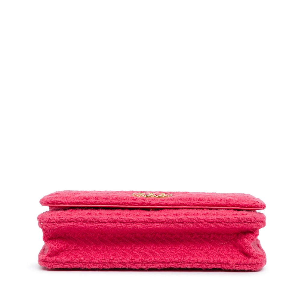 Chanel Tweed 19 Wallet On Chain (SHG-foUaPL)