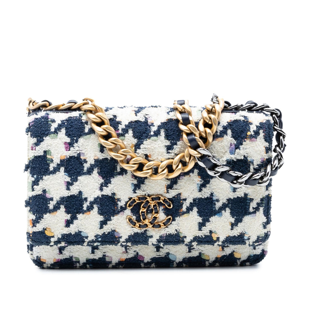 Chanel Tweed 19 Wallet On Chain