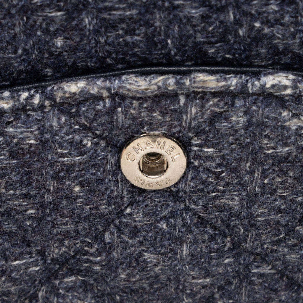 Chanel Tweed 2.55 Reissue 226 Double Flap Bag (SHF-QcHwBS)