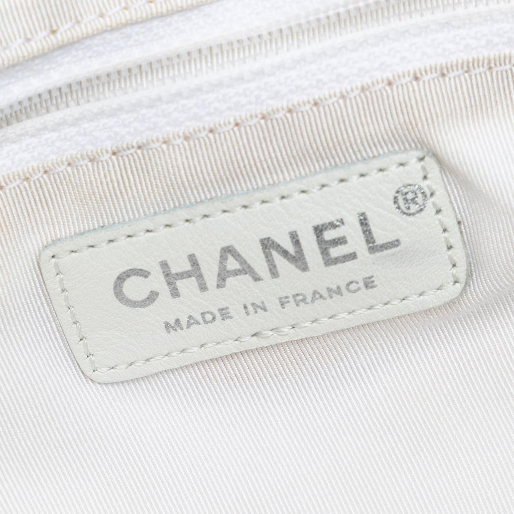 Chanel Tweed Boucle Knitting Top Handle Bag