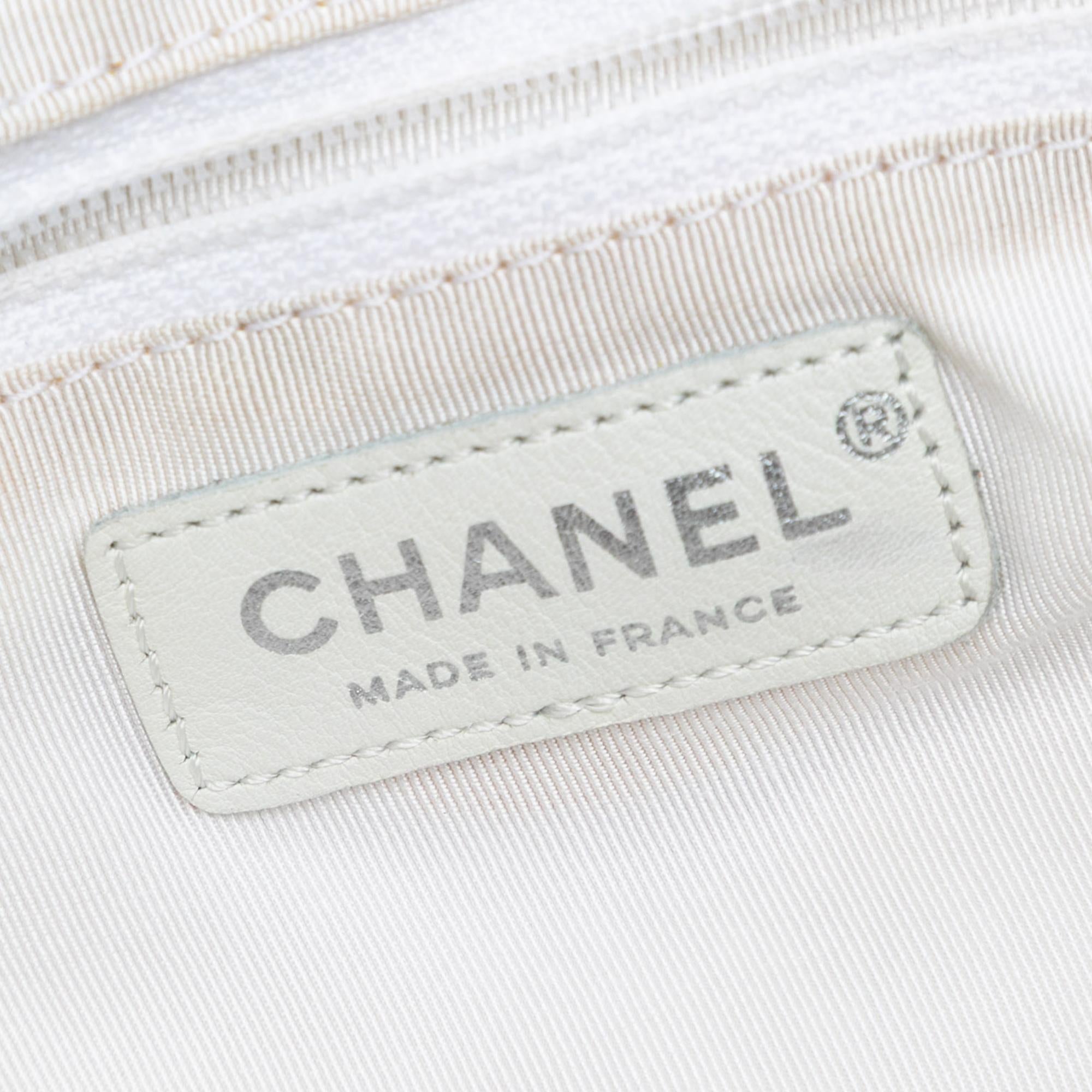 Chanel Tweed Boucle Knitting Top Handle Bag