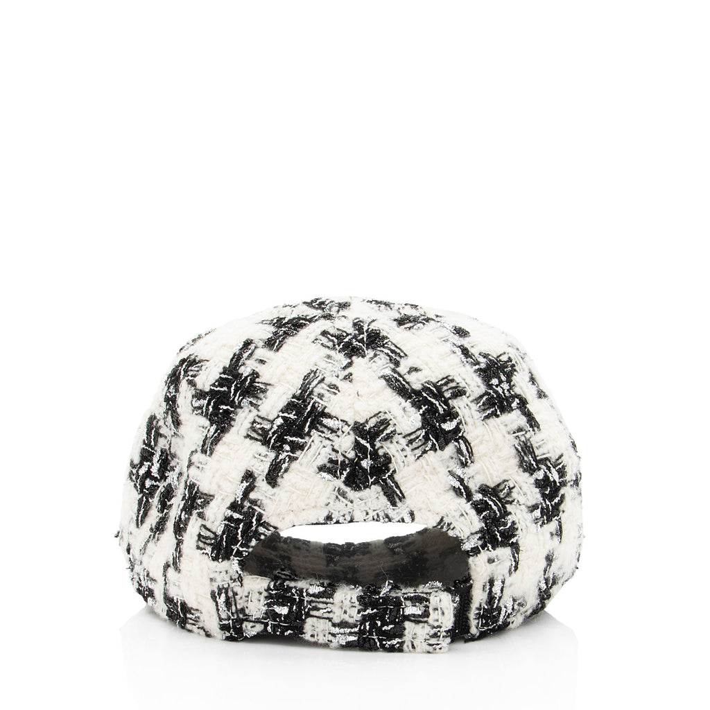 Chanel Tweed CC Baseball Hat - Size M