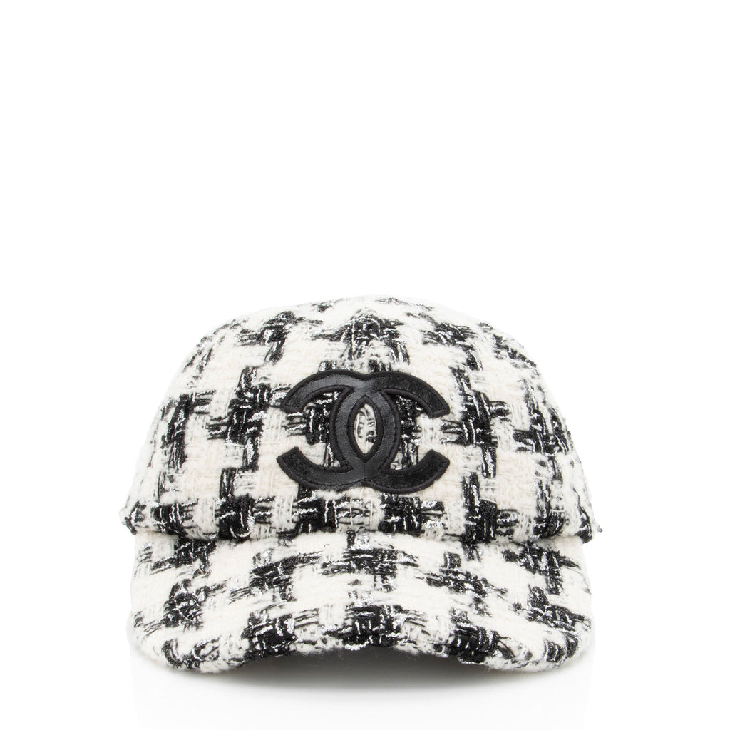 Chanel Tweed CC Baseball Hat - Size M