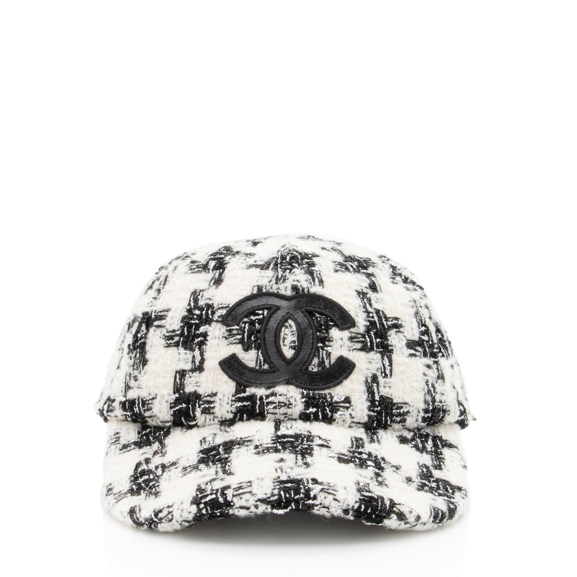 Chanel Tweed CC Baseball Hat - Size M