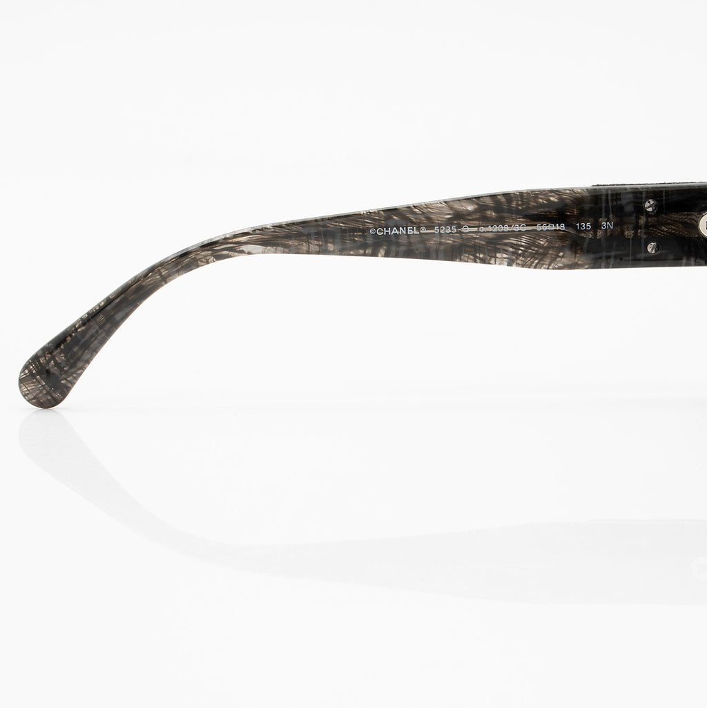 Chanel Tweed CC Turnlock Sunglasses (SHF-564TYi)