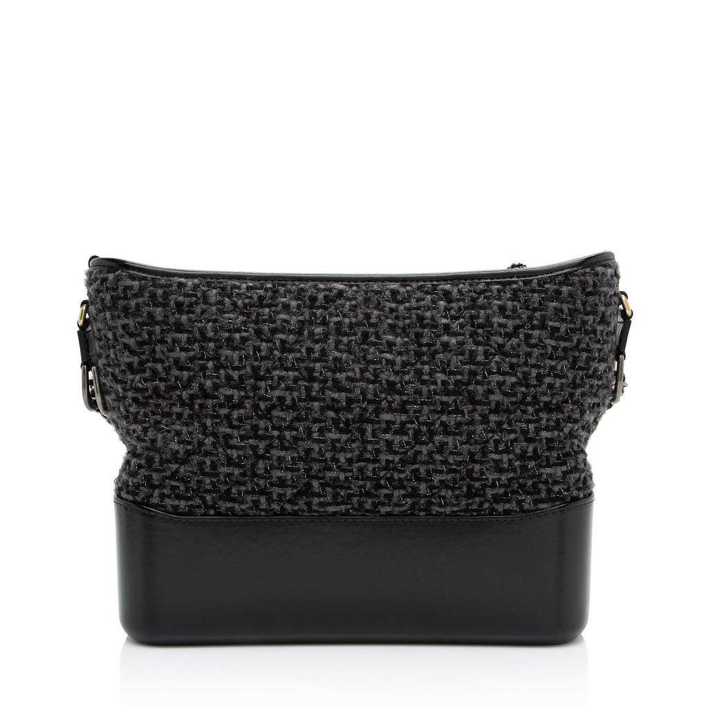 Chanel Tweed Calfskin Gabrielle Medium Hobo