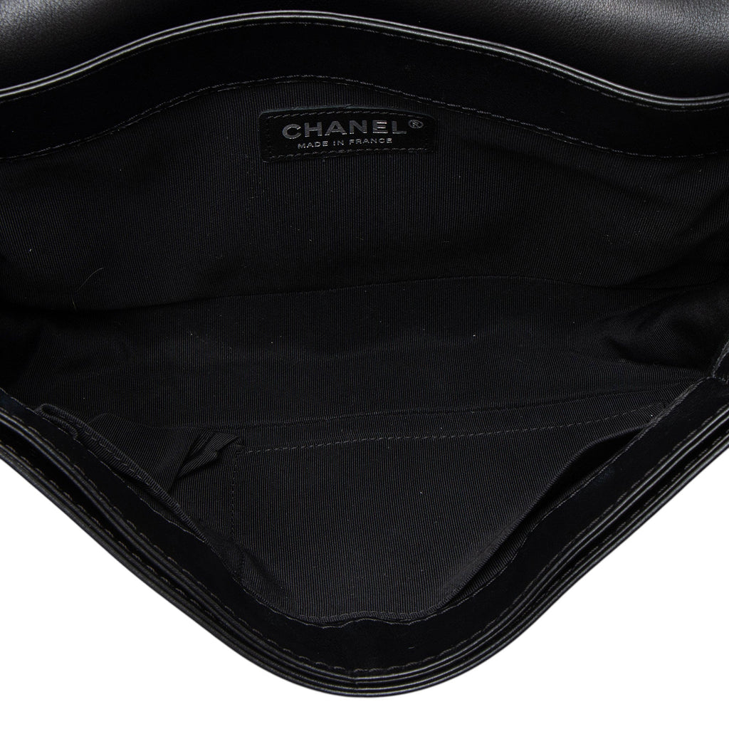 Chanel Tweed Calfskin Paris-Dallas Enchained Old Medium Boy Bag