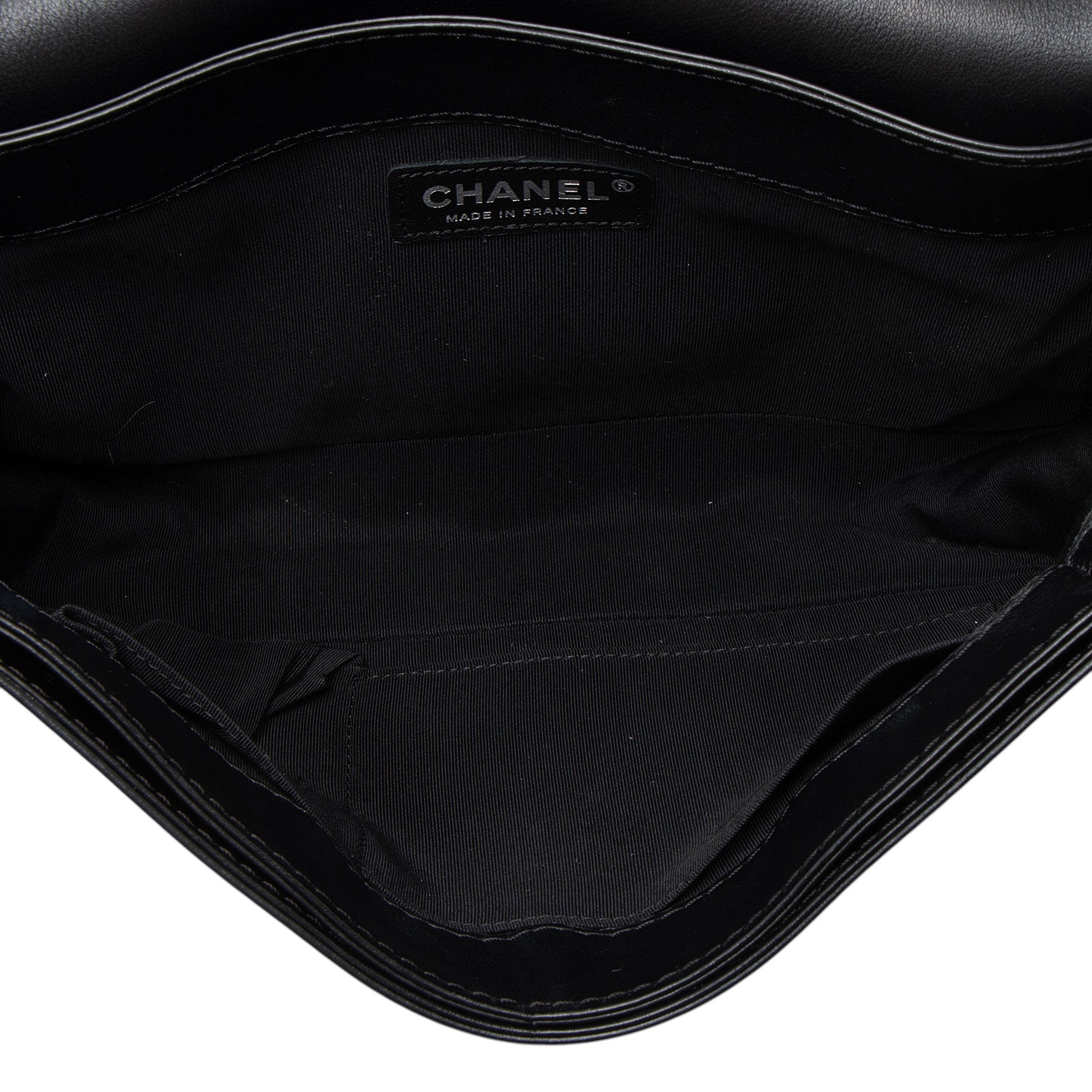 Chanel Tweed Calfskin Paris-Dallas Enchained Old Medium Boy Bag
